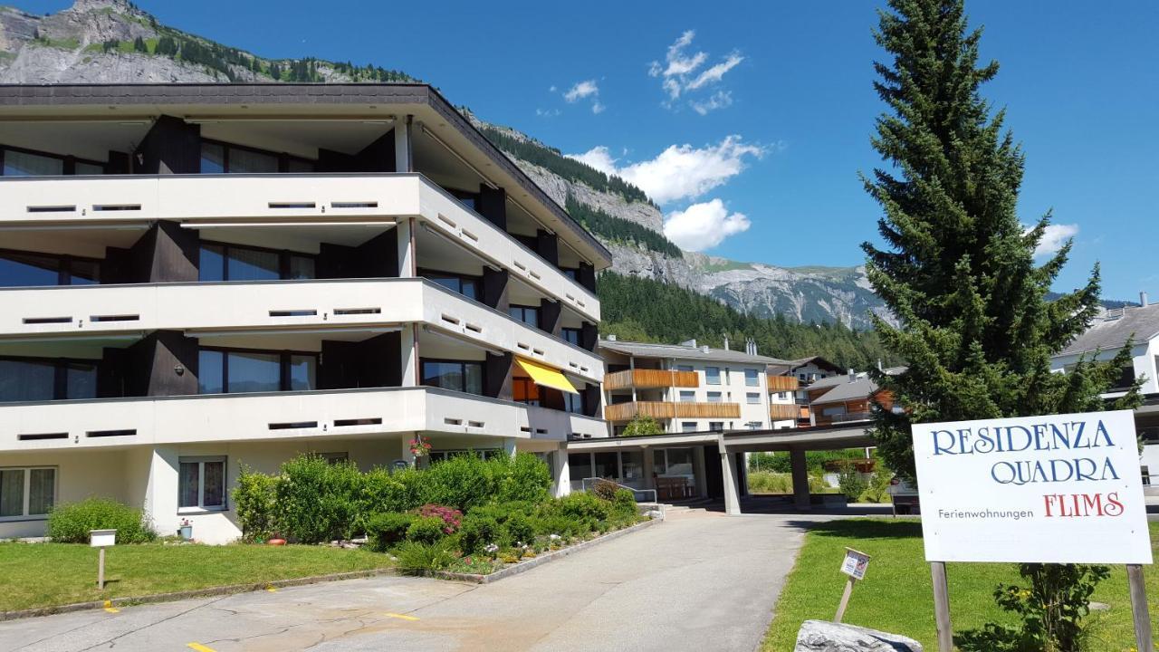 Alpen-Fewo,Residenza Quadra 114 Apartment Flims Bagian luar foto
